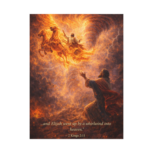 Chariot of Fire - Elijah Canvas